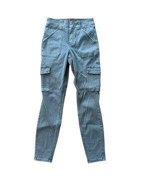 SPANX Stretch Twill Ankle Cargo Pants Size M